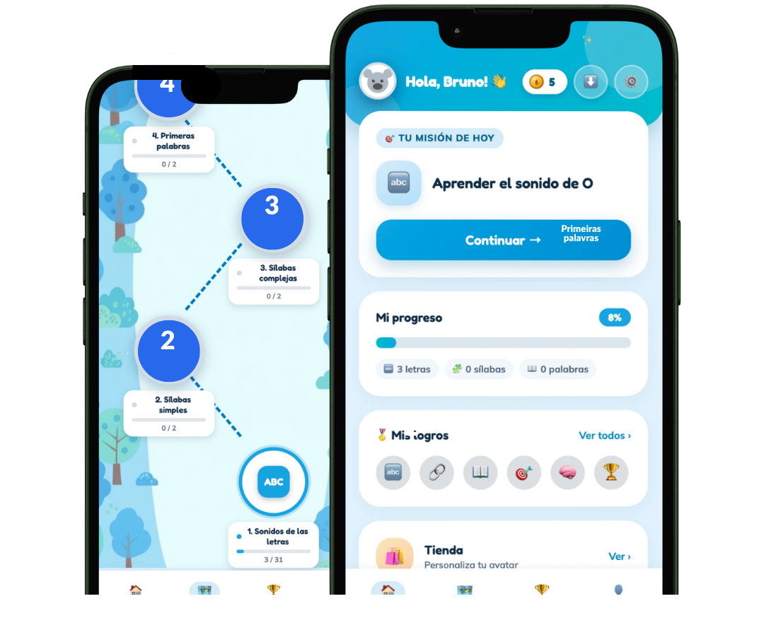 Mockup del área de miembros
